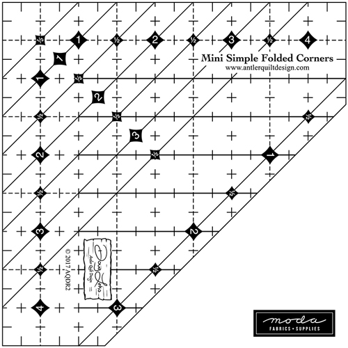 CT Simple Folded Corners Mini Ruler