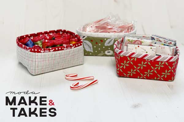 CT Make & Take Petit Four Basket By Annie