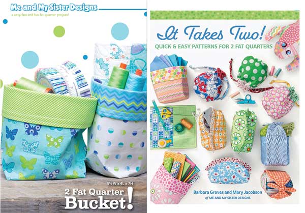 CT Make & Take Two Fat Quarter Bucket Pattern Book